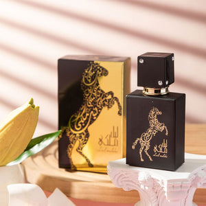 Men's perfume Arabian horse black bottle