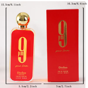 Famous arabic men perfume 9pm men Red bottle