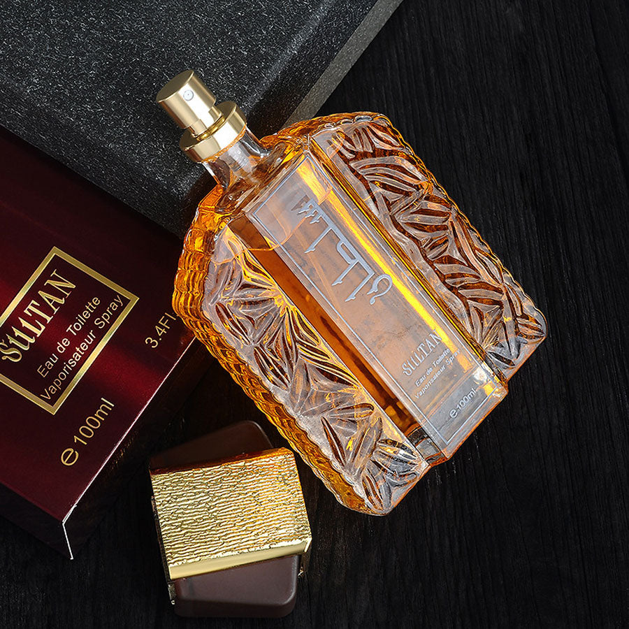 Men perfume gold bottle for sale 100ml