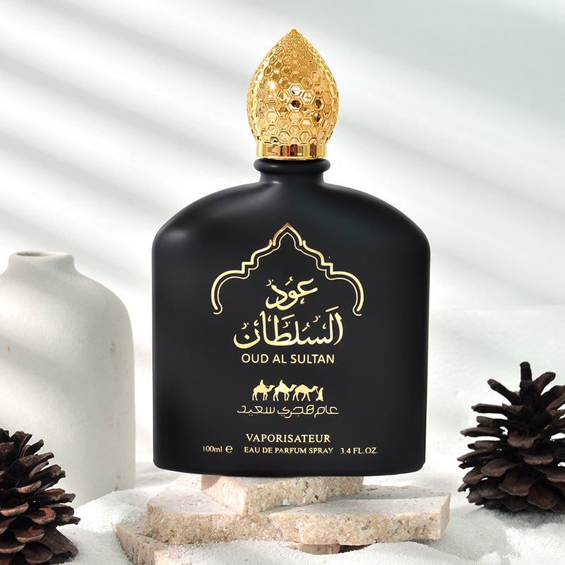 Wholesale dubais men perfume long lasting black bottle