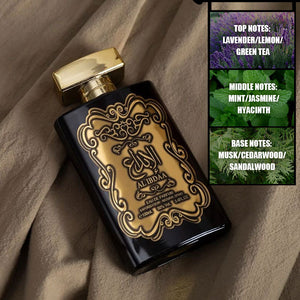 Men perfume wood scent silver bottle 100ml