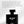 Men perfume with woody scent black bottle