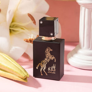 Men's perfume Arabian horse black bottle