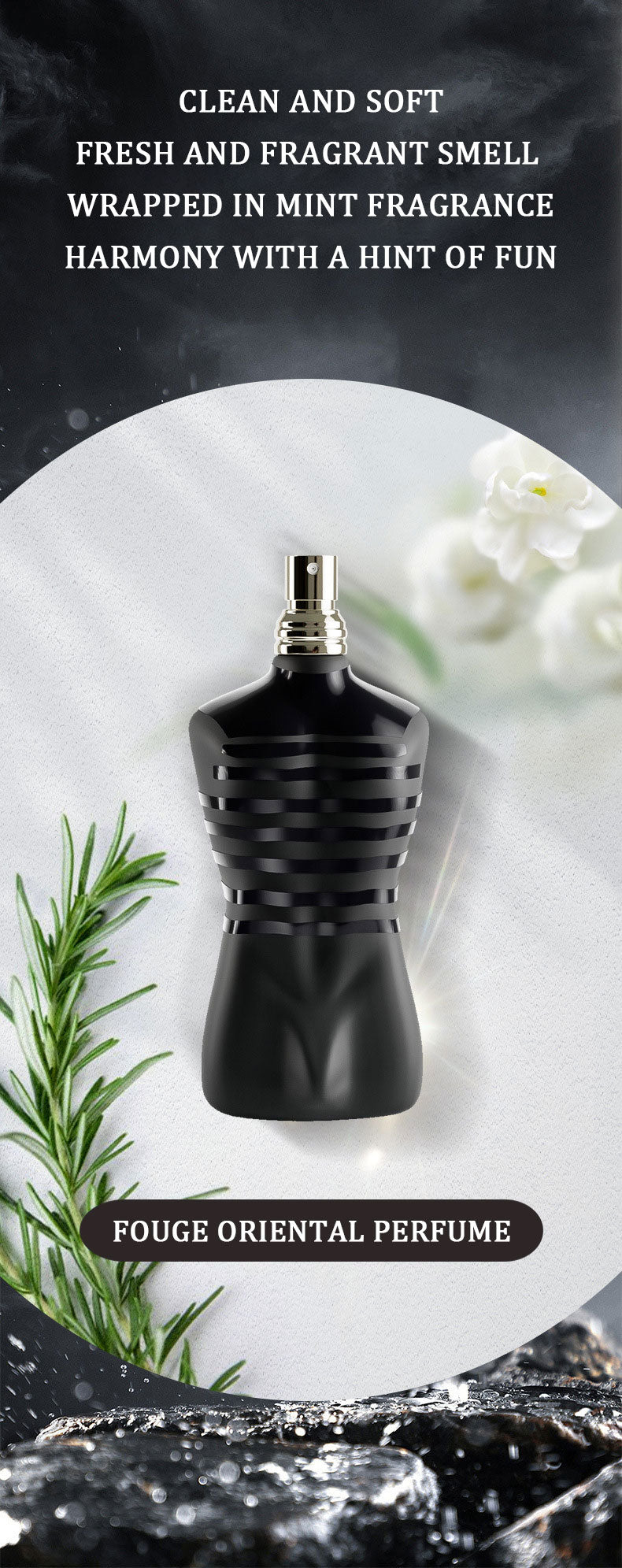 Men perfume best seller black bottle Gentleman Fashion Series 100ml