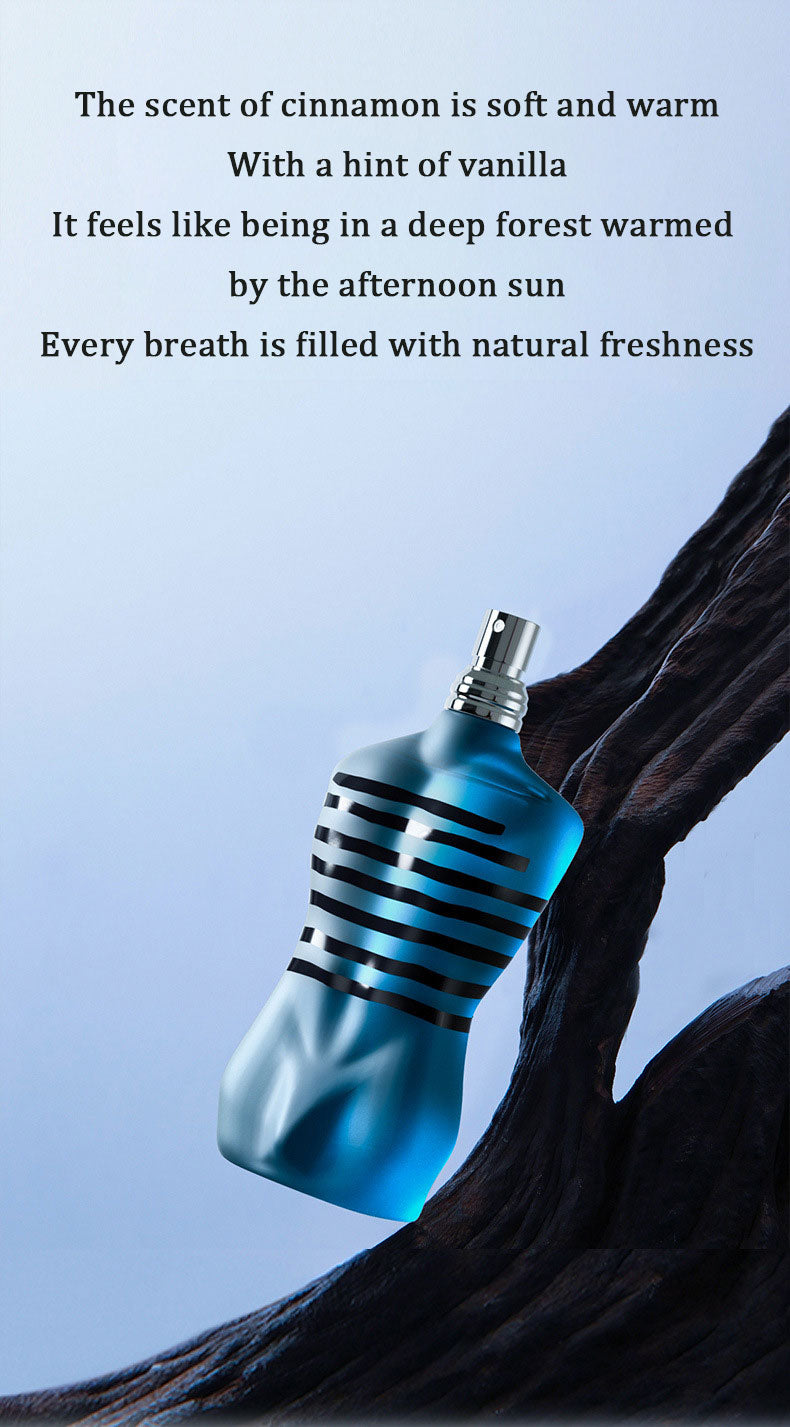 Fresh men perfume blue bottle marine series perfume supplier