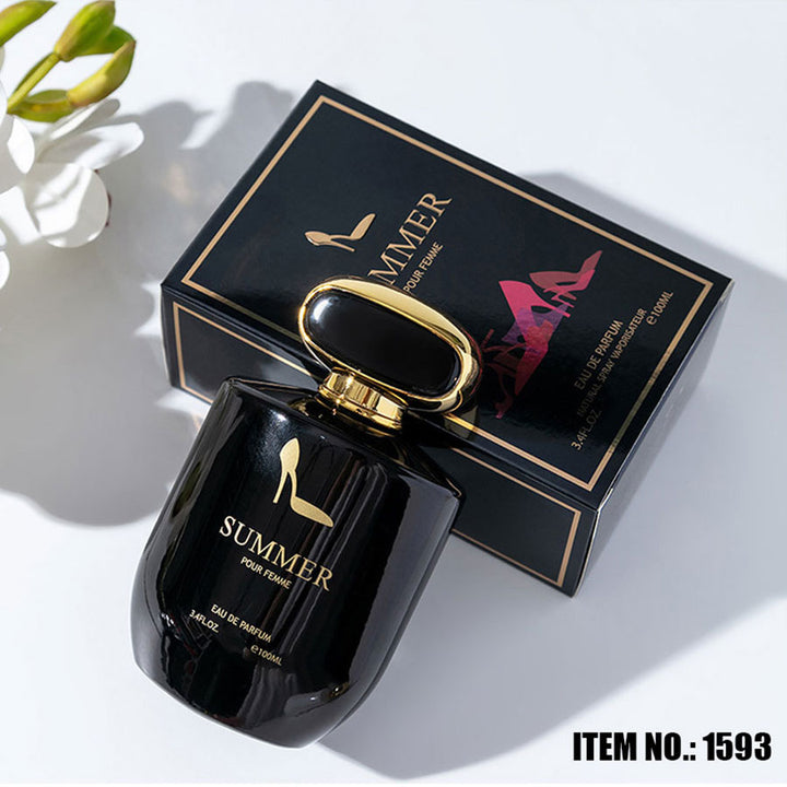 Women perfume fresh scent Black bottle 100ml