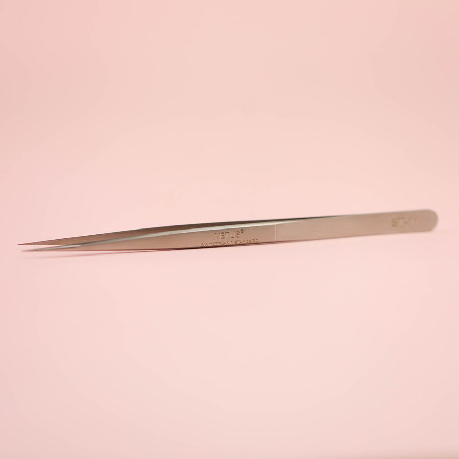 Straight Tweezers for Eyelash Extension - MUA Lashes Collections